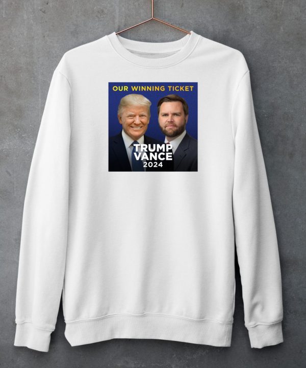 Our Winning Ticket Trump Vance 2024 Shirt5