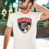 Paul Maurice Wearing Florida Panthers Cat Shirt3