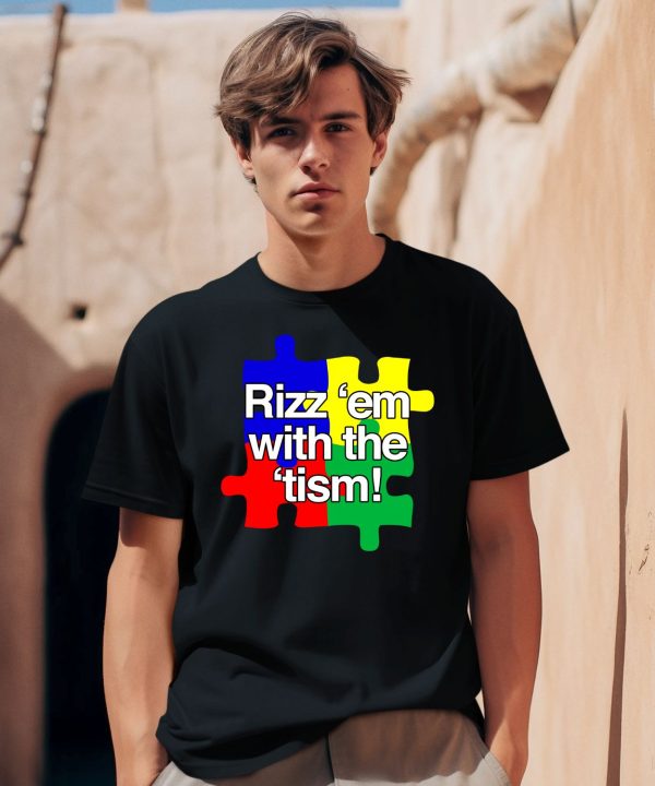 Puzzle Rizz Em With The Tism Shirt