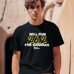 Runa Running Will Run 262 For Bananas Shirt