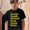 Ryan Long Guns Hoes Money Dro Cars Boats Shirt