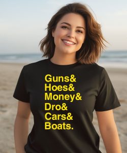 Ryan Long Guns Hoes Money Dro Cars Boats Shirt3