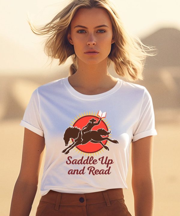 Saddle Up And Read Swag Shirt1