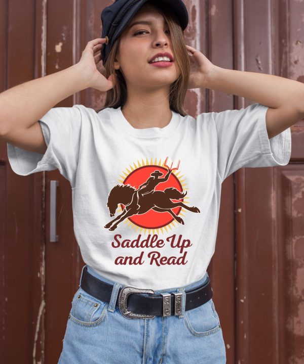 Saddle Up And Read Swag Shirt2