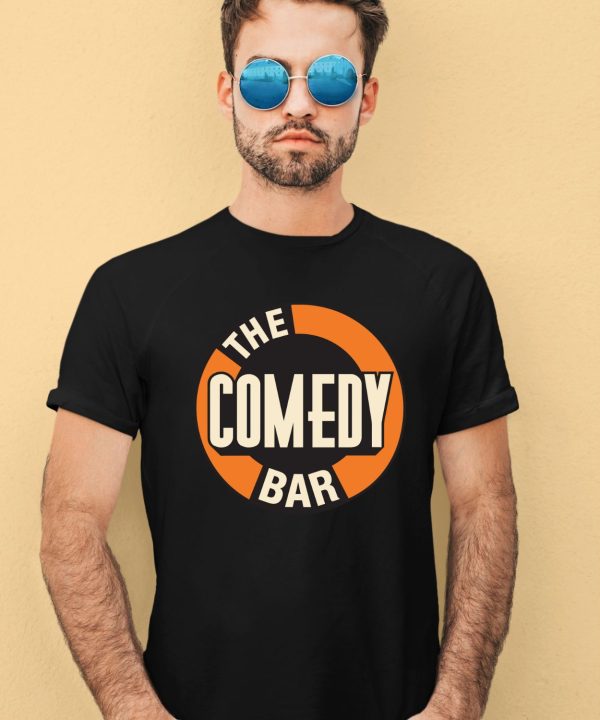 Sam Ramsdell Wearing The Comedy Bar Shirt