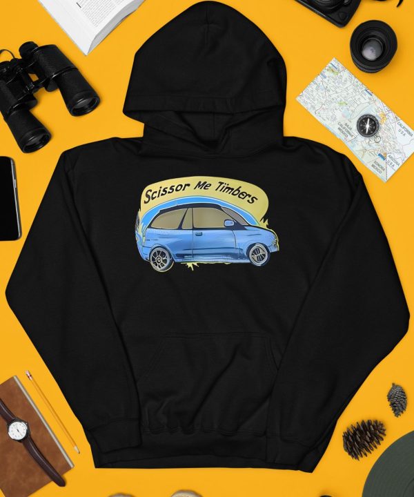 Scissor Me Timbers Car Shirt4