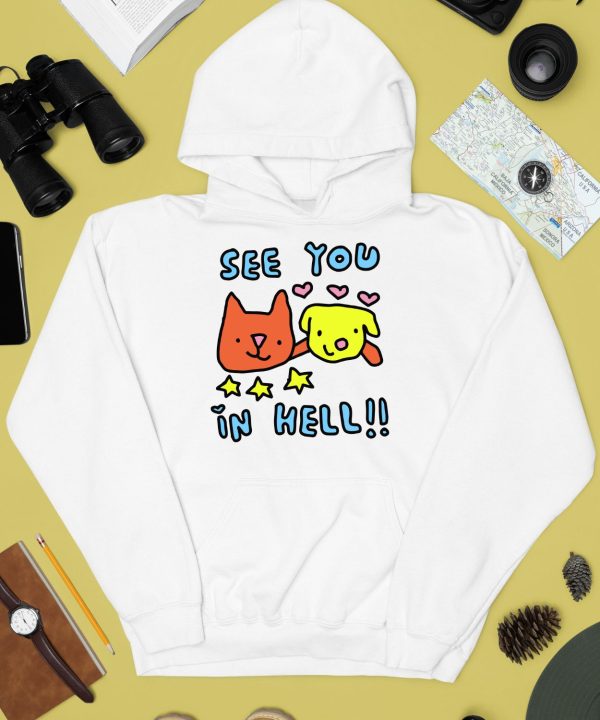 See You In Hell Cat And Dog Shirt4