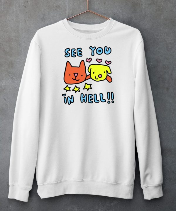 See You In Hell Cat And Dog Shirt5