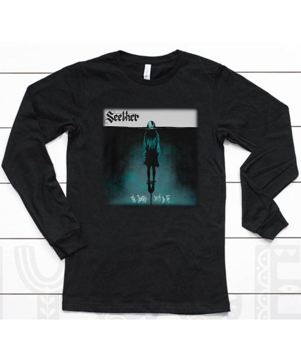 Seether The Surface Seems So Far Album Cover Shirt6