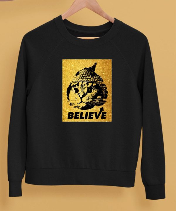 Shark Cat Solana Believe Gold Shirt5