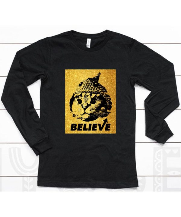 Shark Cat Solana Believe Gold Shirt6