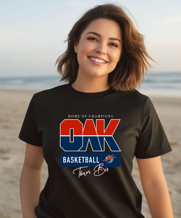 ShopWarriorstalk Home Of Champions Oak Basketball Shirt3