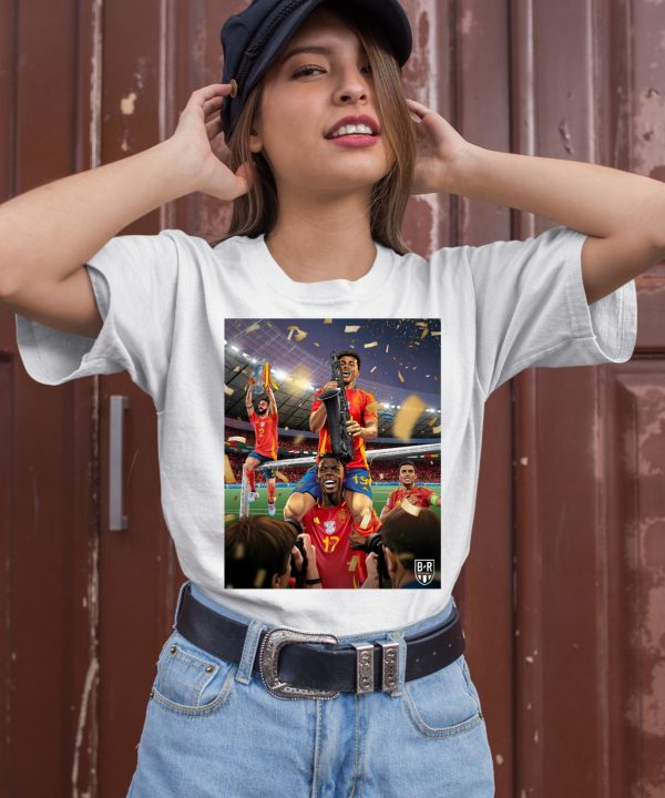 Spain Win Euro 2024 Shirt