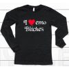 Spooky Ghoul Baby I Heart Emo Bitches Shirt6