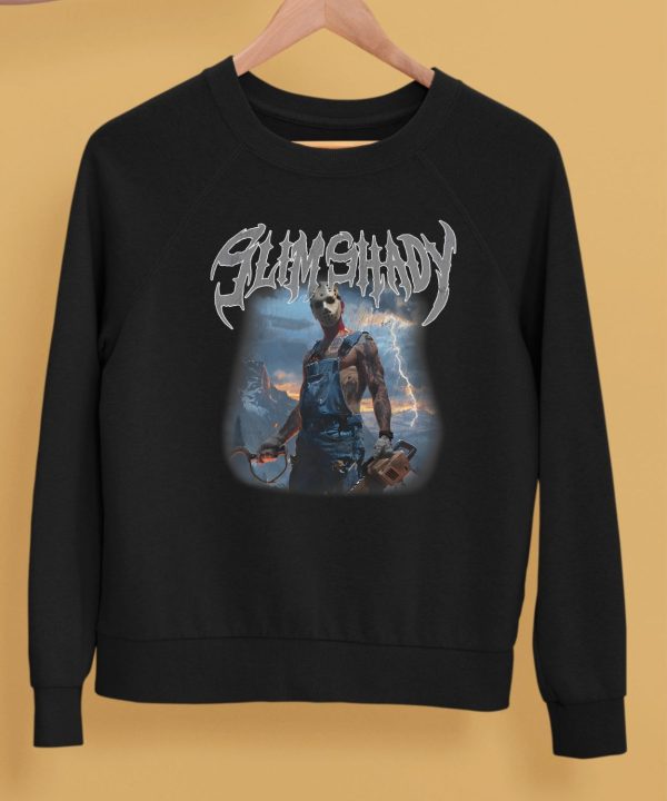 The Death Of Slim Shady Eminem Chainsaw Shady Shirt5