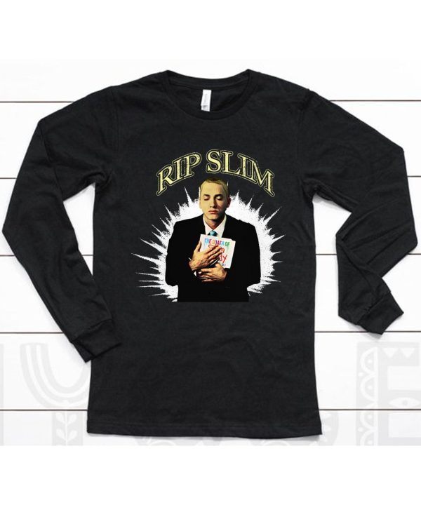 The Death Of Slim Shady Eminem Rip Slim Shirt6