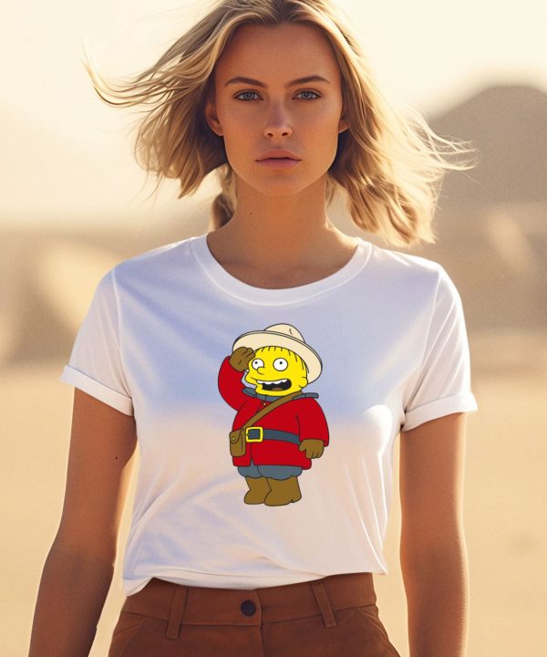 The Simpsons Ralph Canada Shirt 1