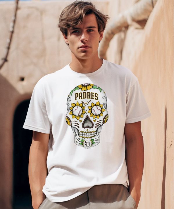 Tiny Turnip San Diego Padres Sugar Skull Shirt0