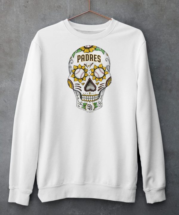 Tiny Turnip San Diego Padres Sugar Skull Shirt5