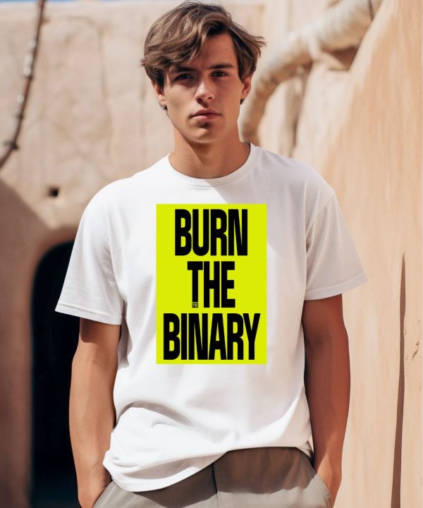 Tobin Heath Wearing A Burn The Binary Shirt