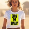 Tobin Heath Wearing A Burn The Binary Shirt1