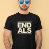 Torey Lovullo Wearing End Als Shirt