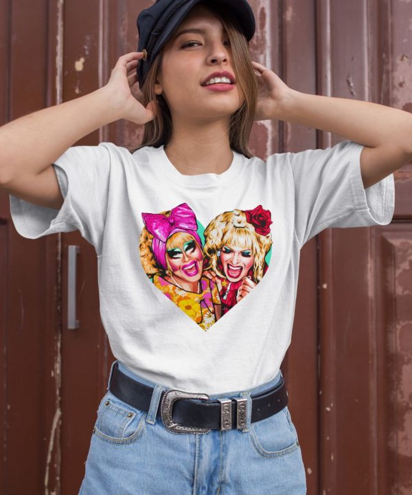 Trixie And Katya Heart Shirt2