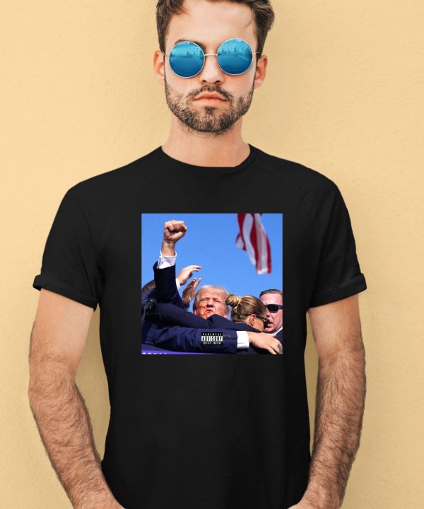 Trump Being Taken Off Stage By Secret Service Shirt1