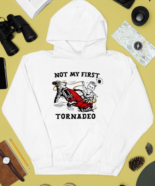 Twisters Glen Powell Not My First Tornadeo Shirt4