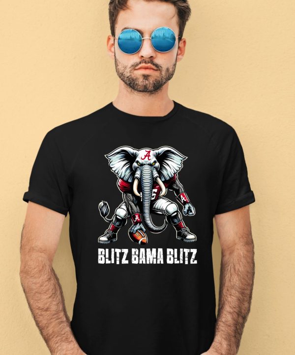 Willie And Chad Wearing Blitz Bama Blitz Alabama Muscular Elephant Mascot Shirt1