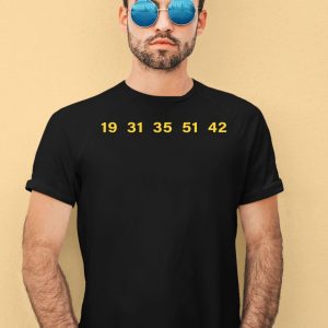 19 31 35 51 42 Shirt