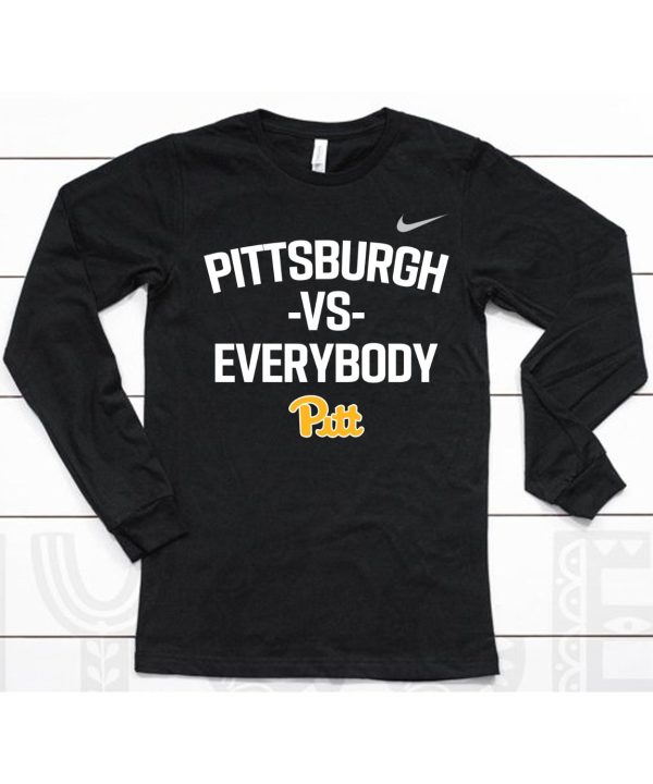 Alex Kline Wearing Pittsburgh Vs Everybody Pitt Shirt6