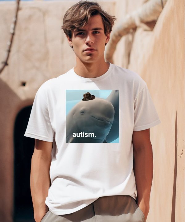 Autism Dolphin Shirt0