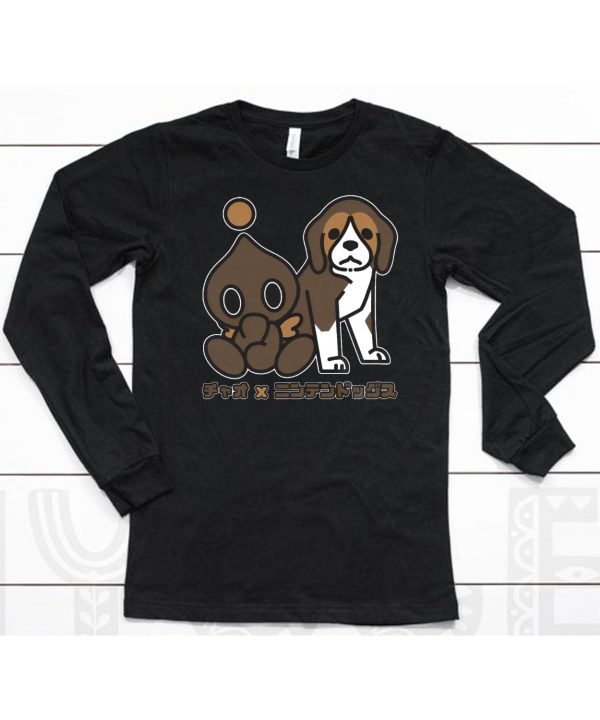 Best Friends Chocola Chao And Dog Shirt6