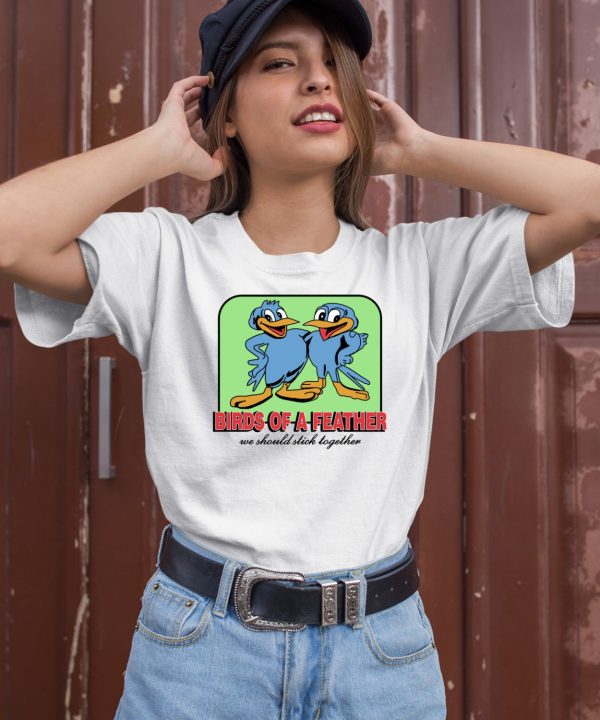 Billie Eilish Wearing Birds Of A Feather We Should Stick Together Shirt2