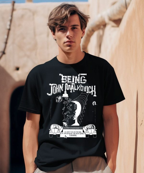 Brain Dead X Being John Malkovich Turnpike Shirt0