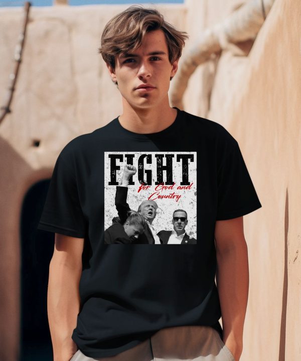 Brenden Dilley Wearing Trump Fight For God Co Shirt0