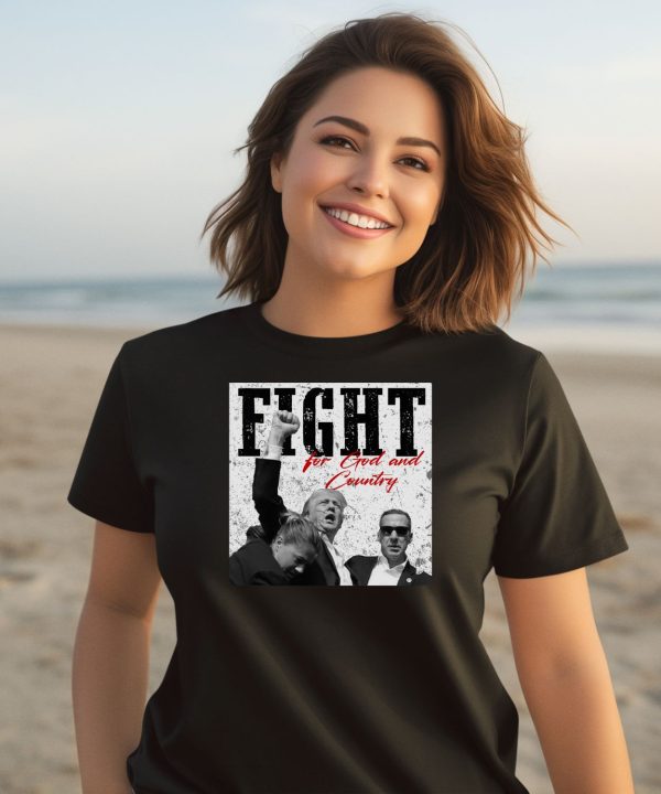 Brenden Dilley Wearing Trump Fight For God Co Shirt3