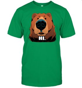 Broncoburro Hi Bye Bear Shirt01