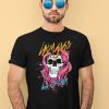 Bruno Mars Wears Lady Gaga Born This Way Skull Boyfriend Shirt1