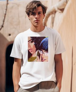 Charli Xcx X Billie Eilish Guess Teaser Shirt0