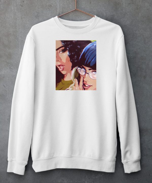 Charli Xcx X Billie Eilish Guess Teaser Shirt5