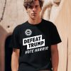 Defeat Trump Vote Harris Stand Up Speak Up Show Up Shirt