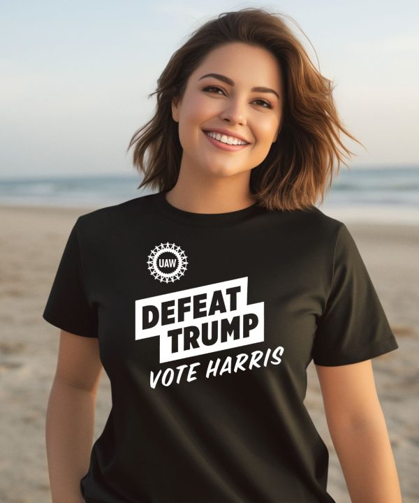 Defeat Trump Vote Harris Stand Up Speak Up Show Up Shirt3