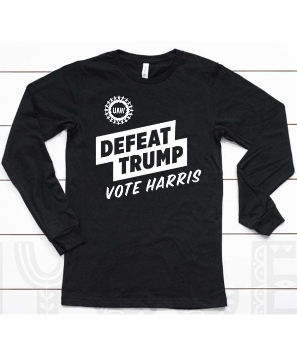 Defeat Trump Vote Harris Stand Up Speak Up Show Up Shirt6