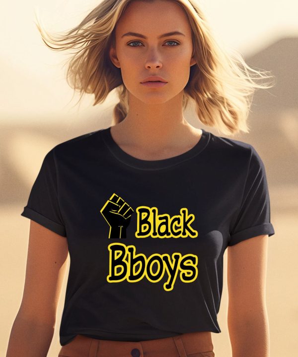 Destroy Quietly Black Bboys Shirt