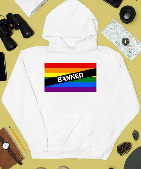 Donald Trump Lgbtq Pond5 Banned Ban Gay Flag Shirt4