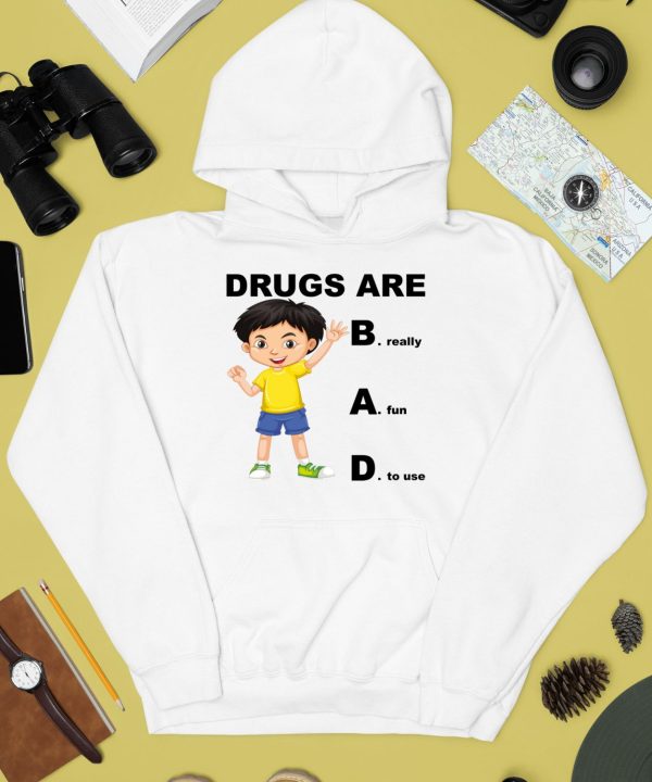 Drugs Are Bad Really Fun To Use Kid Boy Shirt4