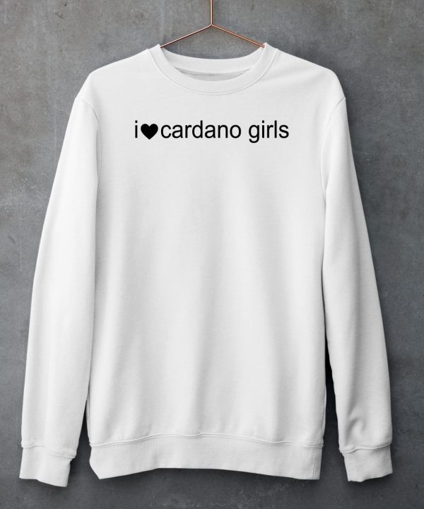 I Love Cardano Girls Shirt5