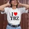 I Love Tbz The Boyz Shirt2